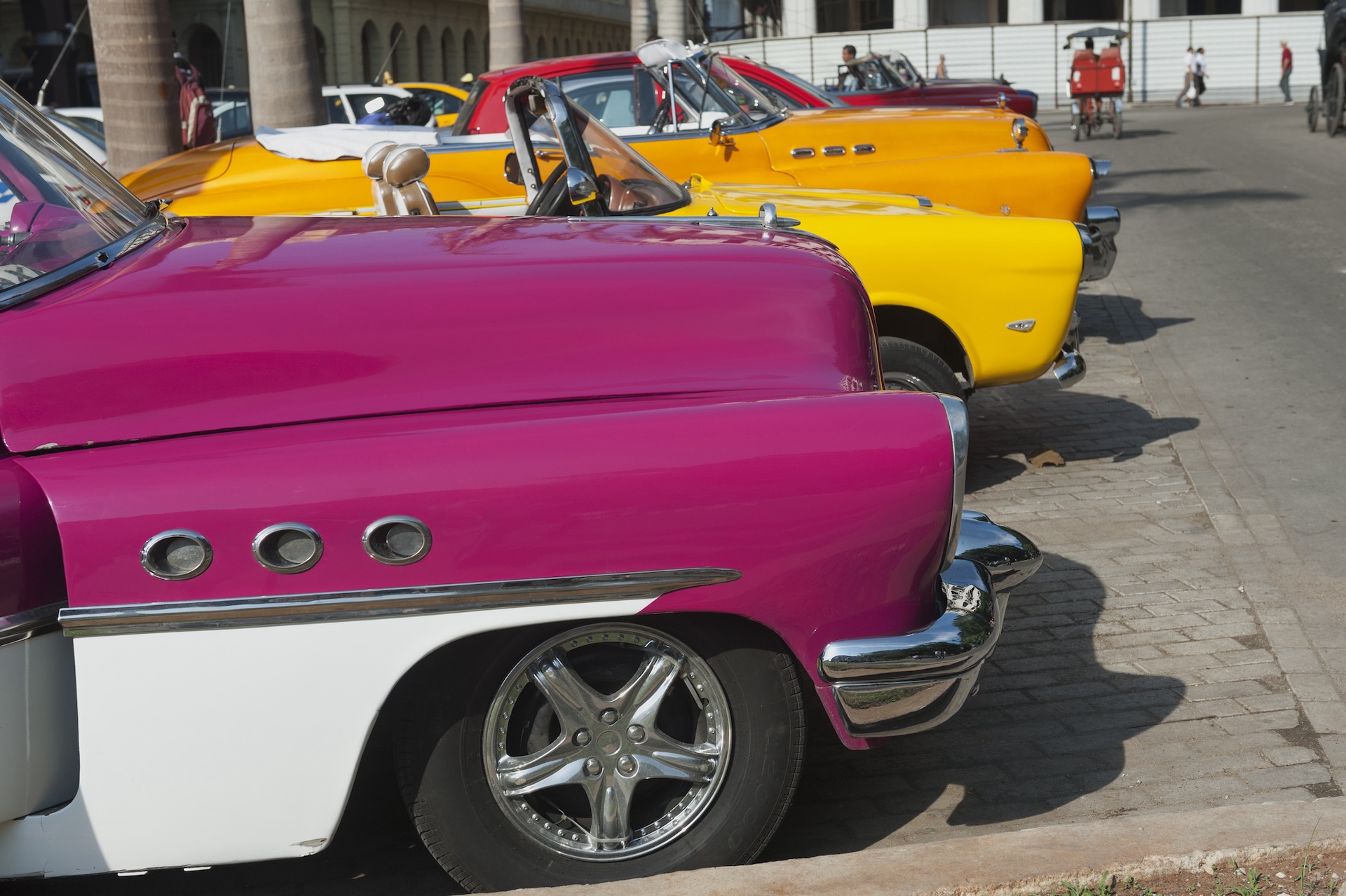 old american car in Havana, Cuba