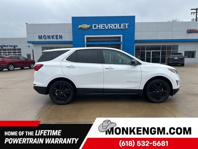 Used 2021 Chevrolet Equinox LT with VIN 3GNAXKEV8MS183024 for sale in Centralia, IL