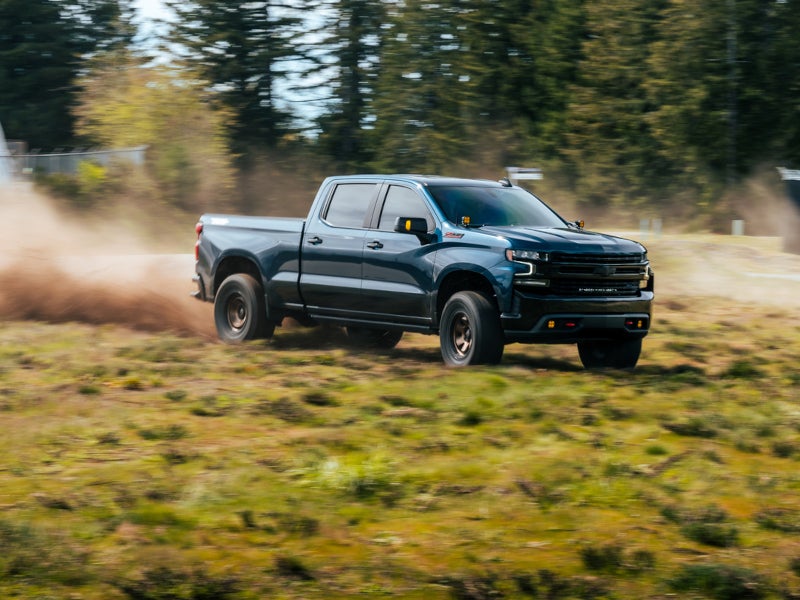 RAM truck driving offroad
