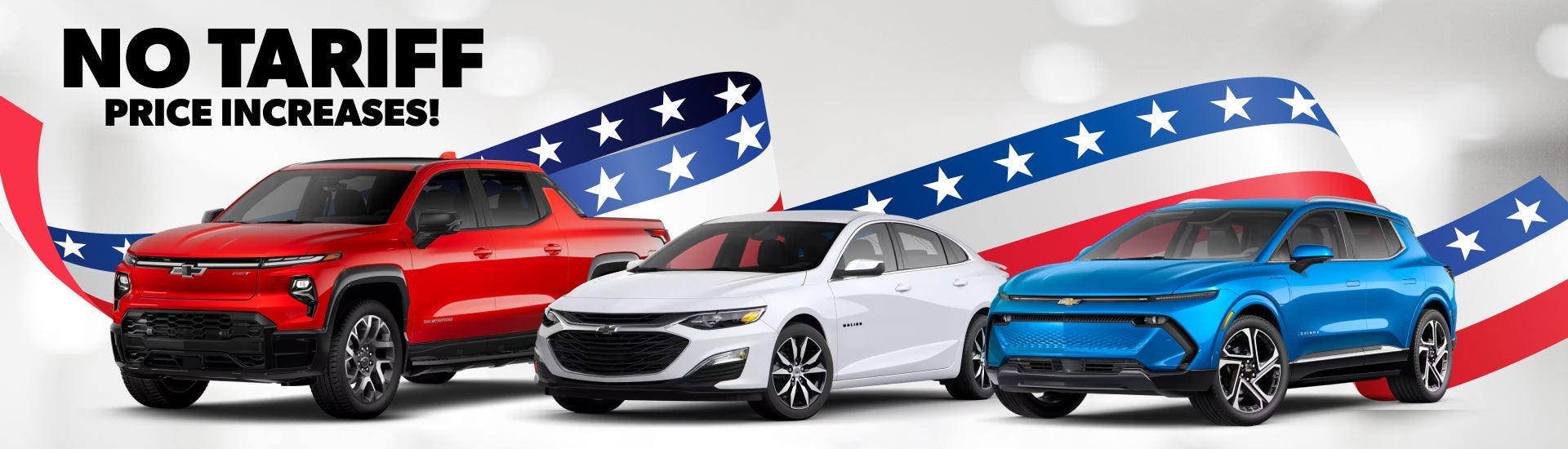 No Tariff - Price Increases!